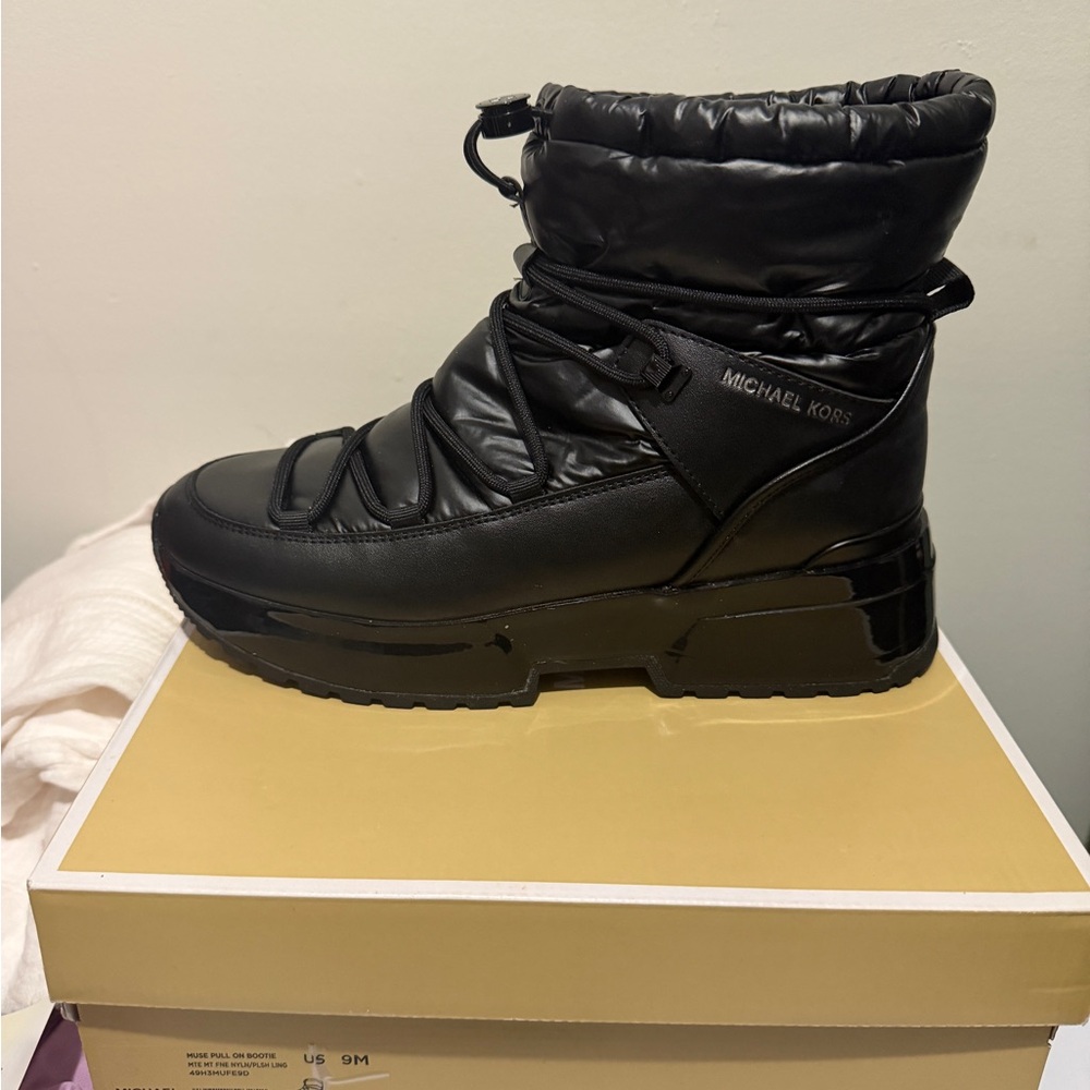 Michael Kors Black Winter & Rain Boots